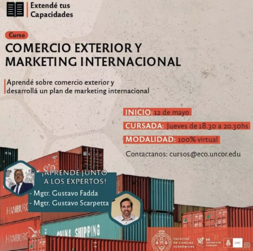 Curso sobre Comercio Exterior y Marketing Internacional | MercoJuris